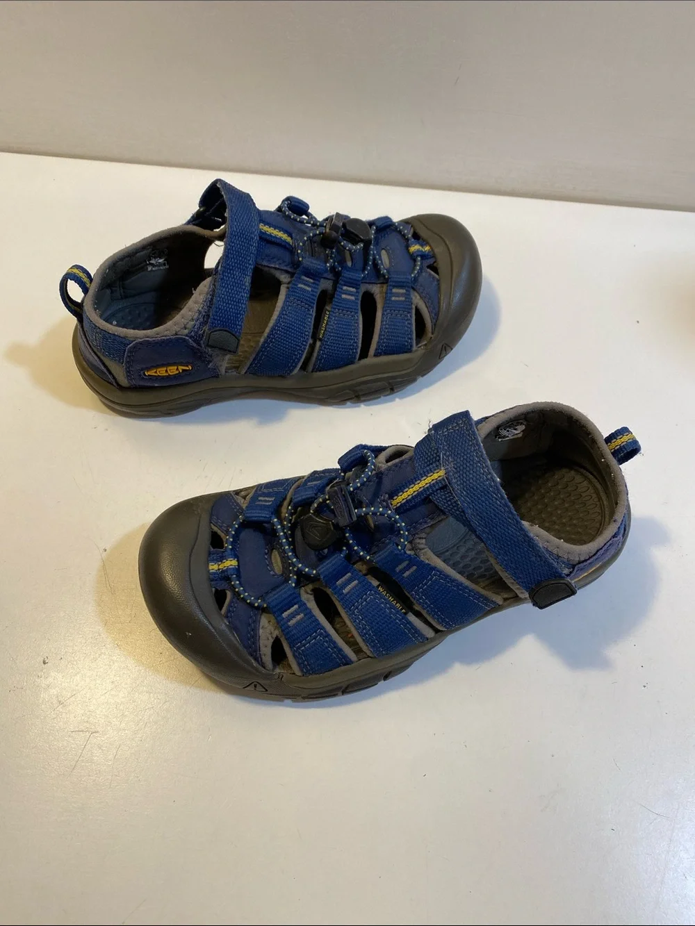 Keen Newport Kids Navy Blue Closed-Toe Sport Water Sandals Sz 3